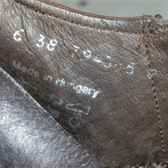 WMSHO1 - Josef Seibel WOMAN'S LEATHER BOOTS SZ 7 Ankle Boots European Hungary - Picture 8 of 10